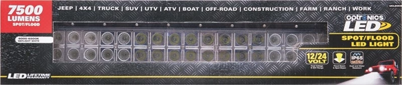 Budget π Optronics White LED 22" Spot/Flood Light Bar 𧨠2 Budget π Optronics White LED 22" Spot/Flood Light Bar 𧨠- Image 2