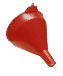 Promo 🤩 Funnel King 2-Quart Red Safety Polyethylene Funnel w/Screen ⭐