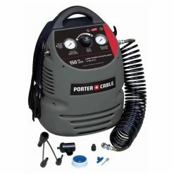 Deals 👏 Porter Cable 150 psi 1.5 gal Oil-Free Compressor 👍