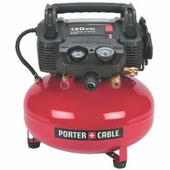 Brand new ✨ Porter Cable 150 PSI 6-Gallon Oil-Free Pancake Compressor 🥰