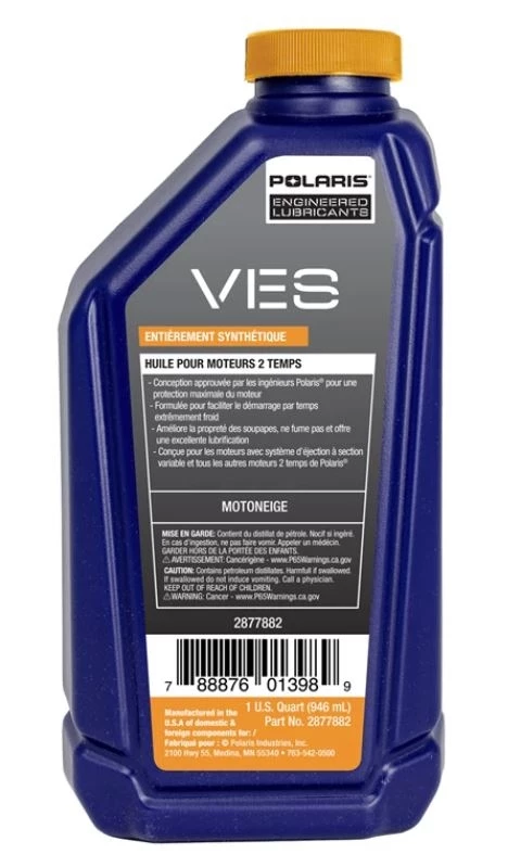 Budget π Polaris VES Full Synthetic 2-Cycle Oil, Quart π 2 Budget π Polaris VES Full Synthetic 2-Cycle Oil, Quart π - Image 2