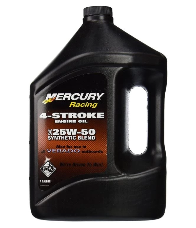 Best Pirce π Mercury OEM Verado 4-Stroke Engine Oil SAE 25W-50 Synthetic Blend, Gallon π 1 Best Pirce π Mercury OEM Verado 4-Stroke Engine Oil SAE 25W-50 Synthetic Blend, Gallon π