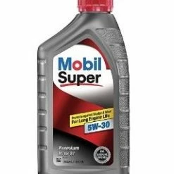 Discount 🎁 Mobil Super Engine Oil – 1 Quart-5W-30 👏