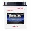 Flash Sale 🎁 Durastart Flooded Powersports Battery - 12V - 12N14-3A ✨