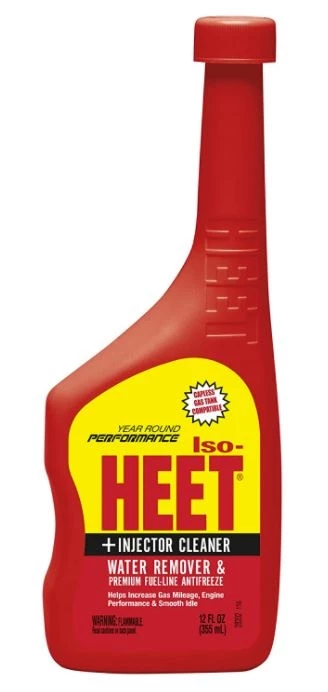 Promo β HEET Water Remover and Premium Fuel Line Antifreeze + Injector Cleaner, 12 Oz. π 1 Promo β HEET Water Remover and Premium Fuel Line Antifreeze + Injector Cleaner, 12 Oz. π
