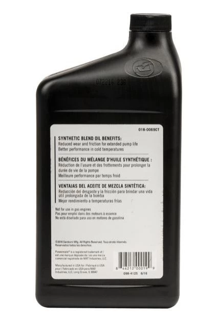 Coupon βοΈ Powermate Synthetic Blend Air Compressor Oil, 1 qt. π€© 2 Coupon βοΈ Powermate Synthetic Blend Air Compressor Oil, 1 qt. π€© - Image 2