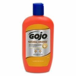 Discount 😀 GOJO Natural Orange Smooth Hand Cleaner - 14 oz Squeeze Bottle 🔔