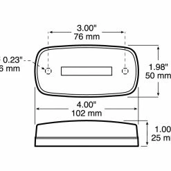 Top 10 π₯ Peterson Mfg. V108 Clearance/Side Marker Light w/Reflex π 4 Top 10 π₯ Peterson Mfg. V108 Clearance/Side Marker Light w/Reflex π -Deals Automotive Store 2170017 18 1