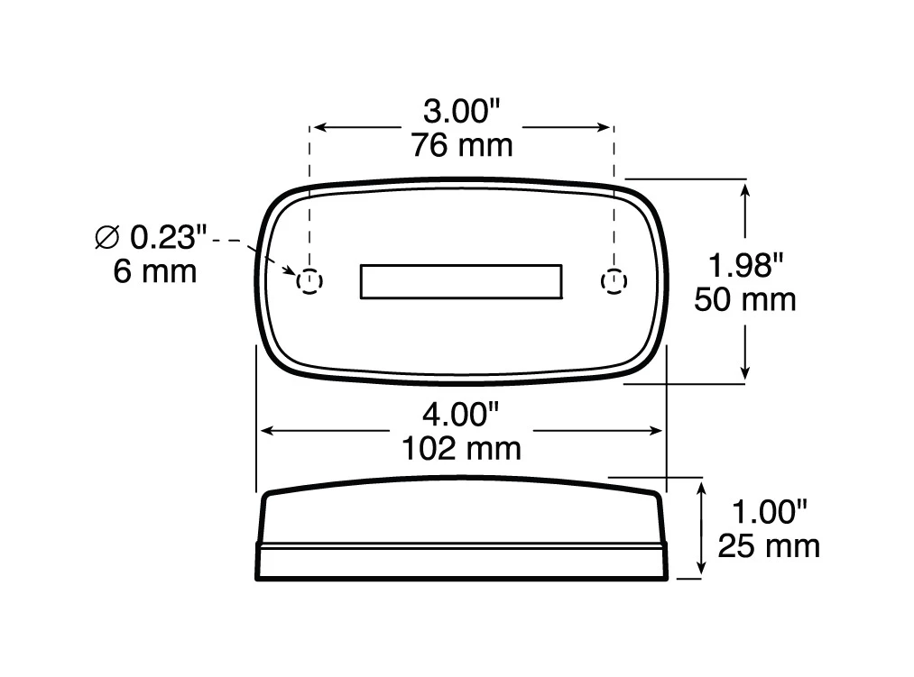 Top 10 π₯ Peterson Mfg. V108 Clearance/Side Marker Light w/Reflex π 2 Top 10 π₯ Peterson Mfg. V108 Clearance/Side Marker Light w/Reflex π - Image 2