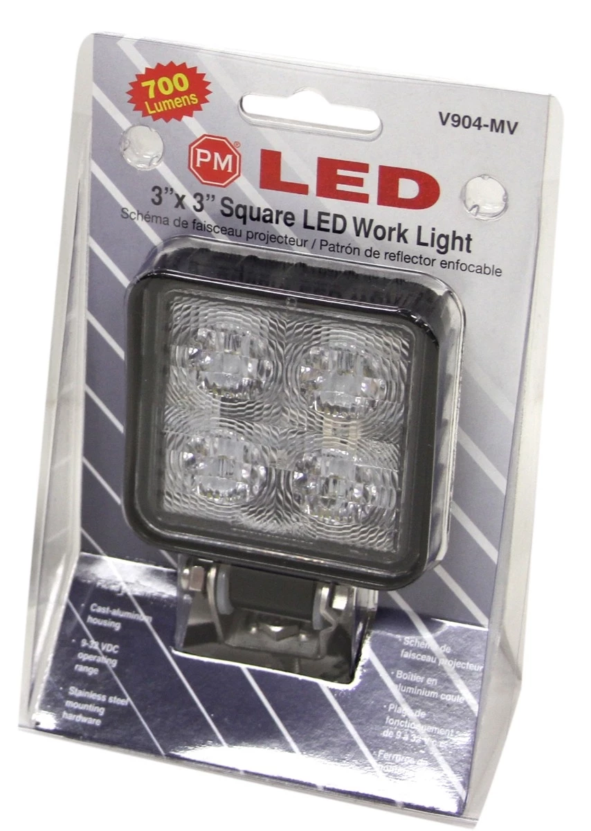 Top 10 ๐งจ Peterson Mfg. V904-MV Great White 3"x3" LED Square Work Light ๐ 1 Top 10 ๐งจ Peterson Mfg. V904-MV Great White 3"x3" LED Square Work Light ๐