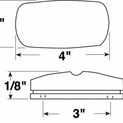 Discount ❤️ Peterson Mfg. V138 Double Bulls-Eye Clearance & Side Marker Light ✔️ -Deals Automotive Store 2170031 32 1