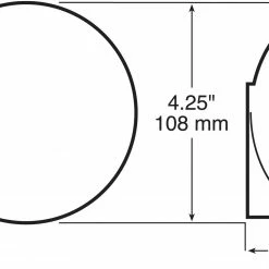 Budget π Peterson Mfg. V426KR Long-Life Round 4" Stop, Turn & Tail Light Kit π 3 Budget π Peterson Mfg. V426KR Long-Life Round 4" Stop, Turn & Tail Light Kit π -Deals Automotive Store 2170044 2 2