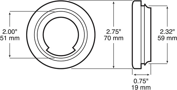 Wholesale ⌛ Peterson Mfg. 146-18 2" Grommet ⭐ 2 Wholesale ⌛ Peterson Mfg. 146-18 2" Grommet ⭐ - Image 2