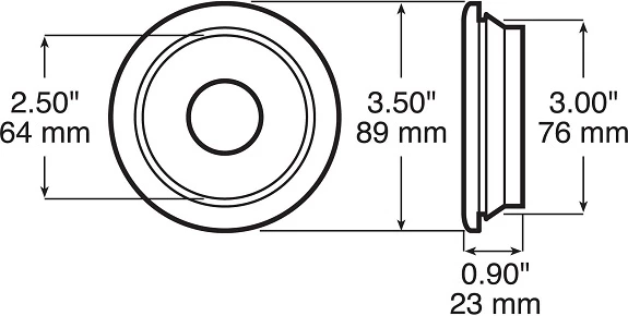 Promo π Peterson Mfg. 142-18 2 1/2" Grommet π 2 Promo π Peterson Mfg. 142-18 2 1/2" Grommet π - Image 2