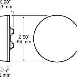Top 10 ❤️ Peterson Mfg. V142 2 1/2" Clearance & Side Marker Light 😀 -Deals Automotive Store 2170598 608 1