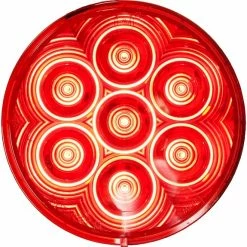 Deals 👏 Peterson Mfg. V826KR-7 4" Round LED Stop, Turn & Tail Light 🎁