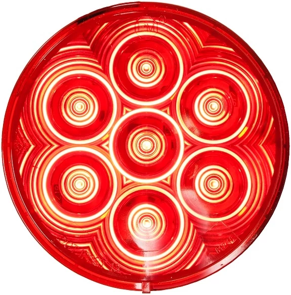 Wholesale π Peterson Mfg. V826KR-7 4" Round LED Stop, Turn & Tail Light π 1 Wholesale π Peterson Mfg. V826KR-7 4" Round LED Stop, Turn & Tail Light π