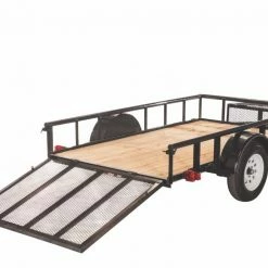 Outlet 🛒 Carry-On 5.5 ft. x 10 ft. Wood Floor Trailer with Ramp Gate 😉 -Deals Automotive Store 21820477 2 1