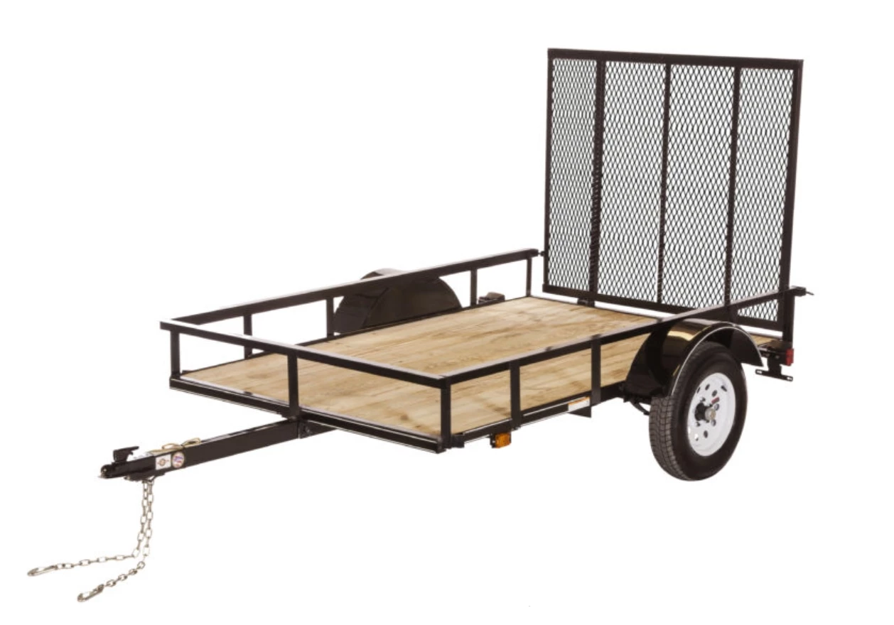 Hot Sale β¨ Carry-On 5 ft. x 10 ft. Wood Floor Utility Trailer with Ramp Gate π 1 Hot Sale β¨ Carry-On 5 ft. x 10 ft. Wood Floor Utility Trailer with Ramp Gate π