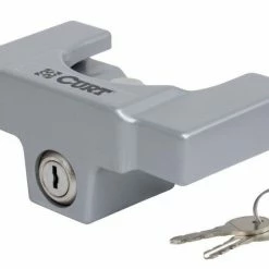 Buy 💯 Curt Mfg. Grey Aluminum Trailer Coupler Lock, Fits Most 2-5/16" Couplers 💯