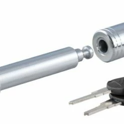 Outlet 🥰 Curt Mfg. 5/8" Chrome 🐶 Dog Bone Hitch Lock 😍