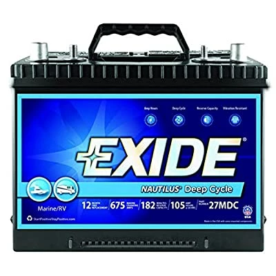 Best deal 𧨠Exide Nautilus Deep Cycle Marine Battery 27-MDC π 1 Best deal 𧨠Exide Nautilus Deep Cycle Marine Battery 27-MDC π