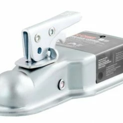 Hot Sale 😀 Curt Mfg. 1-7/8" Straight-Tongue Coupler with Posi-Lock, 3" Channel ⭐