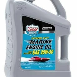 Promo 🛒 Lucas Oil Extreme Duty Marine Engine Oil Semi Synthetic SAE 20W-50 😀 -Deals Automotive Store 27220003