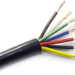 Flash Sale ⌛ East Penn 100' Trailer Cable Wire, 7 Way 14-Ga. ❤️ -Deals Automotive Store 2740782 1