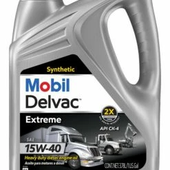 Best Pirce 🌟 Mobil Delvac GI Extreme 15W-40 Synthetic Blend Diesel Oil, 1 Gallon 👍