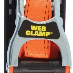 Best Pirce 🔥 Erickson Pro Series 1" x 15' Web Clamp Ratcheting Tie-Down Strap - Orange 🧨