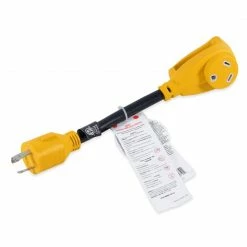 Deals 🧨 Camco 30Amp Power Grip 12" Generator Adapter - 3Prong-M / 90F 125V / 3750W cCSAus 🤩