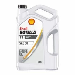 Budget ⌛ Shell Rotella T1 Straight Grade Motor Oil 30W - Gallon 🥰