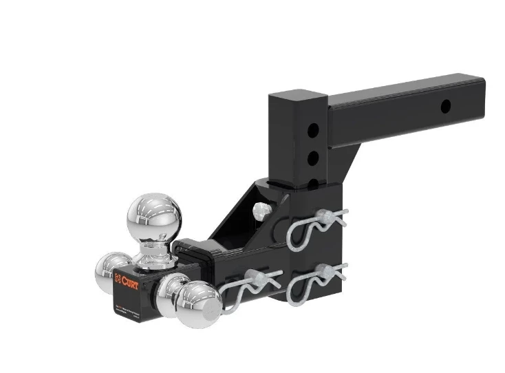 Outlet π CURT ADJUSTABLE TRI-BALL MOUNT (2" SHANK, 1-7/8", 2" & 2-5/16" BALLS) #45799 π 1 Outlet π CURT ADJUSTABLE TRI-BALL MOUNT (2" SHANK, 1-7/8", 2" & 2-5/16" BALLS) #45799 π