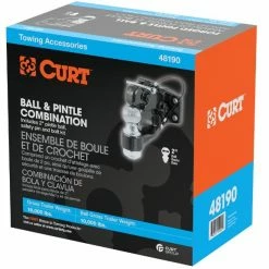 Brand new 🌟 Ball & Pintle Hitch (2" Ball, 10,000 Lbs. Ball Capacity) 👏 -Deals Automotive Store 35180559.6 1