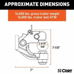 Cheap ⌛ Ball & Pintle Combo 2-5/16" Forgd Ball 8 Ton 🛒 -Deals Automotive Store 35180560.1