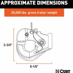 Outlet 🌟 REGULAR PINTLE FORGED 10 TON GTW 👍 -Deals Automotive Store 35180561.1