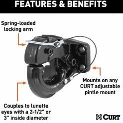 Outlet 🌟 REGULAR PINTLE FORGED 10 TON GTW 👍 -Deals Automotive Store 35180561.2