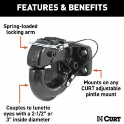 Flash Sale 🤩 REGULAR PINTLE FORGED 15 TON GTW ⌛ -Deals Automotive Store 35180562.2 1