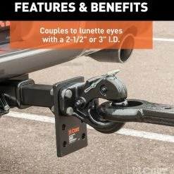 Flash Sale 🤩 REGULAR PINTLE FORGED 15 TON GTW ⌛ -Deals Automotive Store 35180562.4 1