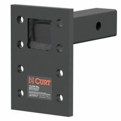 Flash Sale 🎁 Curt Mfg. Adjustable Pintle Mount (2" Shank, 10,000 lbs., 7" High, 6" Long) 🔥