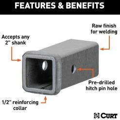 Deals ⨠6" RAW STEEL RECEIVER TUBING (2" RECEIVER) 𧨠5 Deals ⨠6" RAW STEEL RECEIVER TUBING (2" RECEIVER) 𧨠-Deals Automotive Store 35180566.2