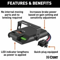 Hot Sale 😀 VENTURER TIME-DELAY TRAILER BRAKE CONTROLLER ✔️ -Deals Automotive Store 35180569.2