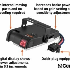 Promo 🎉 CURT DISCOVERY TIME-DELAY TRAILER BRAKE CONTROLLER #51120 👏 -Deals Automotive Store 35180570 1