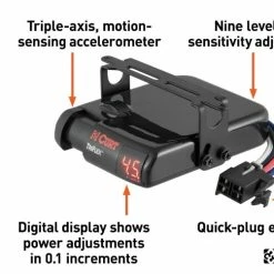 Promo 🧨 CURT TRIFLEX PROPORTIONAL TRAILER BRAKE CONTROLLER #51140 🔥 -Deals Automotive Store 35180571 1