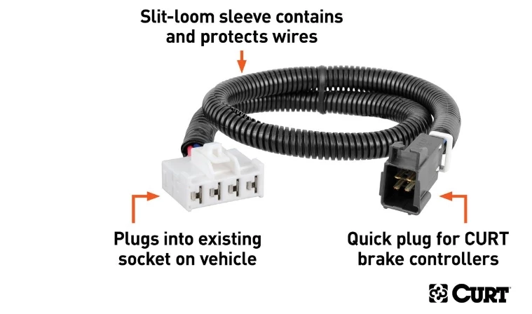 Brand new ❤️ Curt Trailer Brake Controller Harness, Select Cadillac, Chevrolet, Gmc (Packaged) ✔️ 2 Brand new ❤️ Curt Trailer Brake Controller Harness, Select Cadillac, Chevrolet, Gmc (Packaged) ✔️ - Image 2