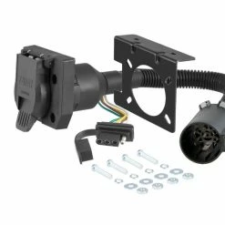 Best deal ⭐ CURT DUAL-OUTPUT 7 & 4-WAY CONNECTOR (PLUGS INTO USCAR) #55774 👍