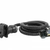 Promo ✔️ Curt 7' Custom Wiring Extension Harness (Adds 7-Way Rv Blade To Truck Bed, Packaged) 🧨