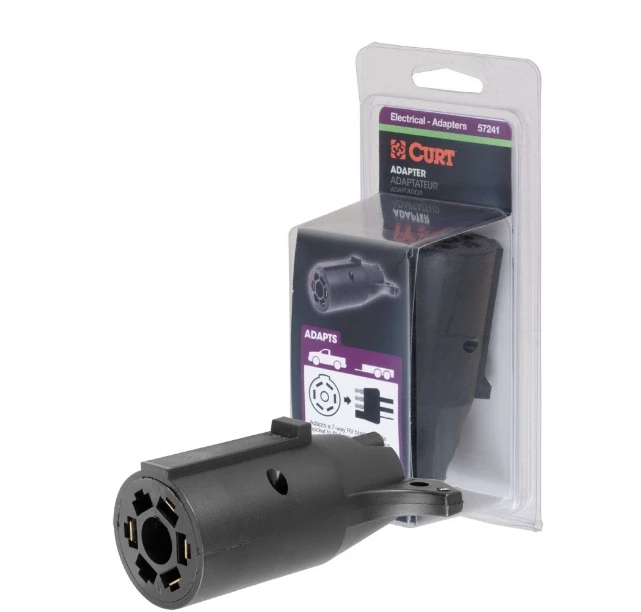 Best Pirce π Curt Electrical Adapter (7-Way Rv Blade Vehicle To 4-Flat Trailer, Packaged) π₯ 1 Best Pirce π Curt Electrical Adapter (7-Way Rv Blade Vehicle To 4-Flat Trailer, Packaged) π₯