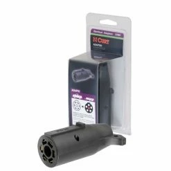 Best deal 💯 Curt Electrical Adapter (7-Way RV To 6-Round Trailer, Center Pin Brake, Packaged) ❤️